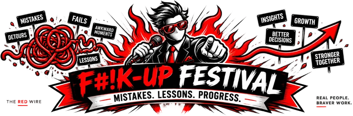 F#!K-UP FESTIVAL — Mistakes. Lessons. Progress.